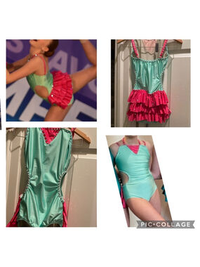 Pumpers Dance Costume, Size Large child